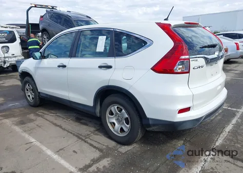 2015 Honda Cr-V Lx из США, поврежденный, VIN 5J6RM4H36FL031188